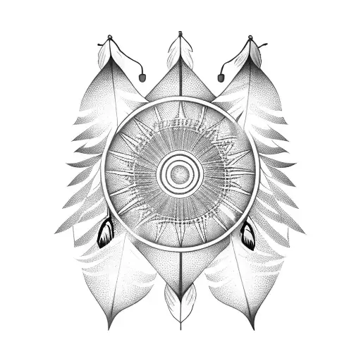 Dreamcatcher Tipi Feather Birds