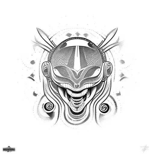 Psychedelic Music Alien