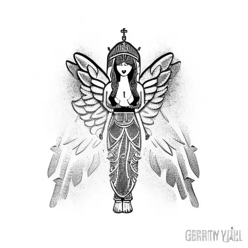 Hebrew Female Guardian Angel