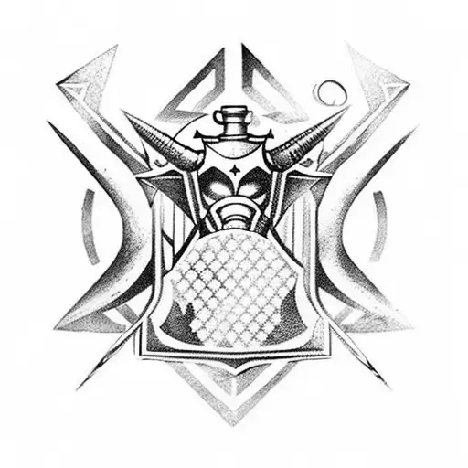 Gemini Zodiac Sign With Chess Knight