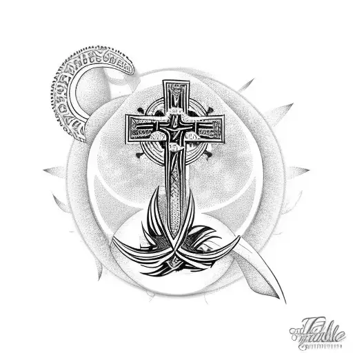 Wind And Moon And Cross