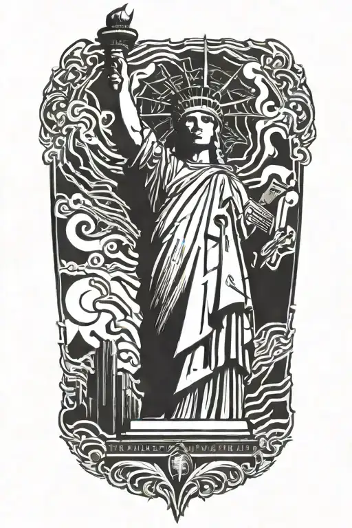 Statue Of Liberty Crying