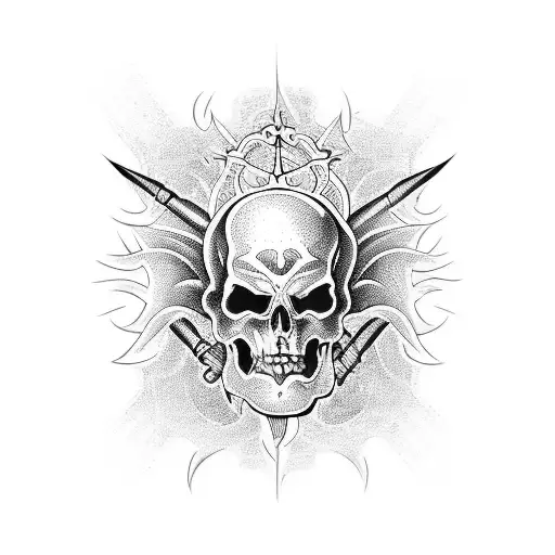 Heaven And Hell Arm Sleeve