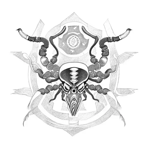 Tumi And Scorpion Sleeve