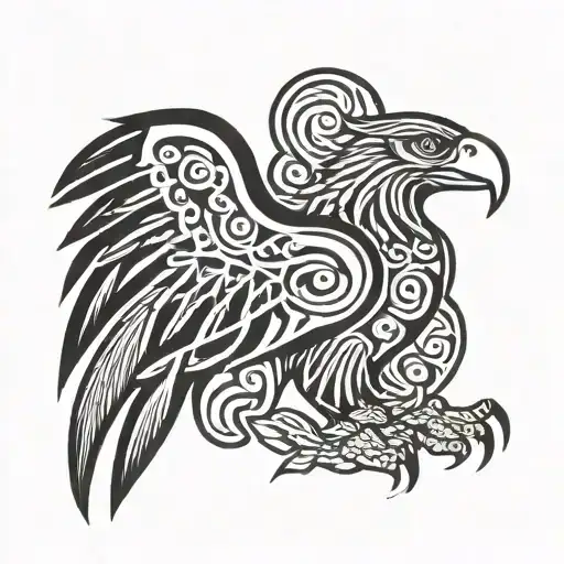 Albanien Eagle With The Initials Dardan Asllani
