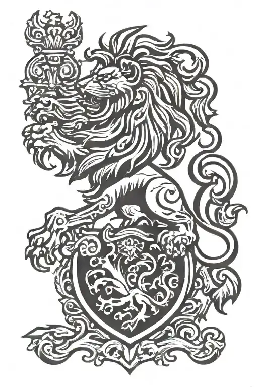Dutch Coat Of Arms Lion