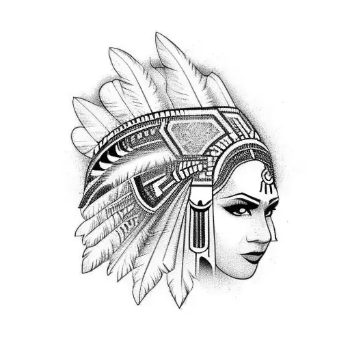 Indian Tribal Sleeve