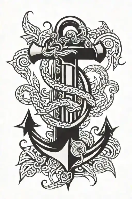 Anchor Tattoo Design