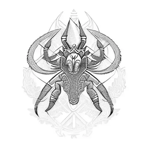 Polynesian Tribal Scorpion