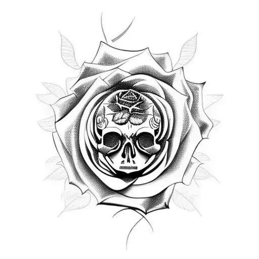 Rose Skull