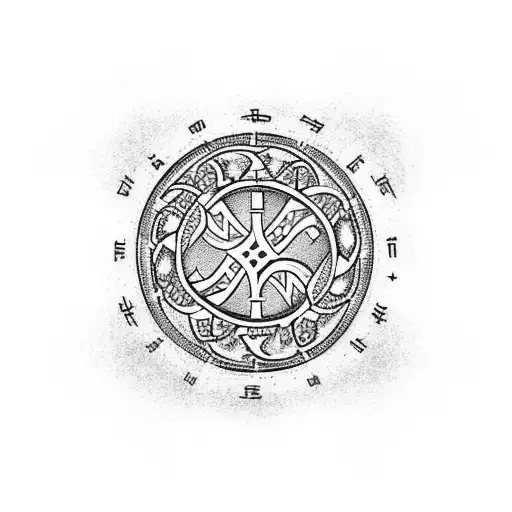 Nordic Vegvisir Symbol