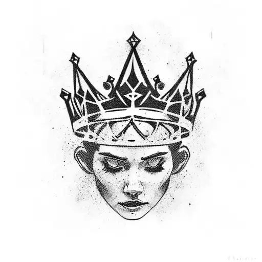 The Words Rey With A Crown