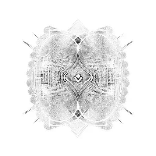 Abstract Wavey Lines