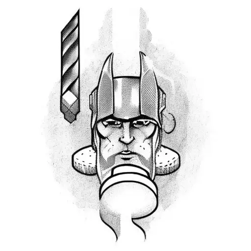 Thor's Hammer Line Work