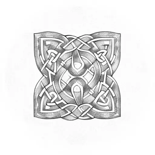 Art Deco Celtic Knot