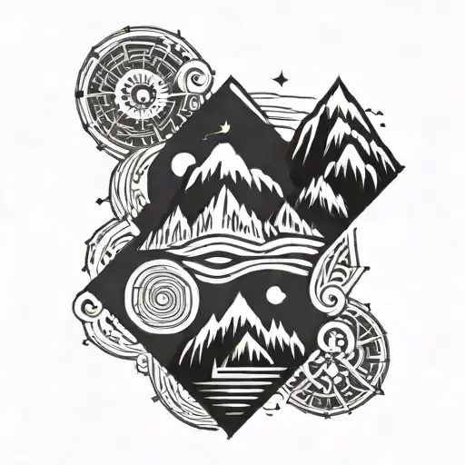 Day And Night Mountain