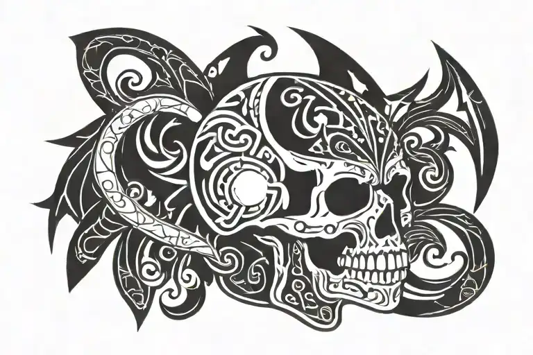 Skull Text Varlordmira