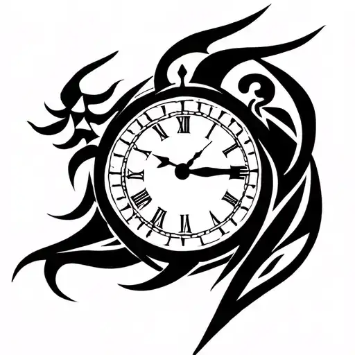 Sagittarius With Clock