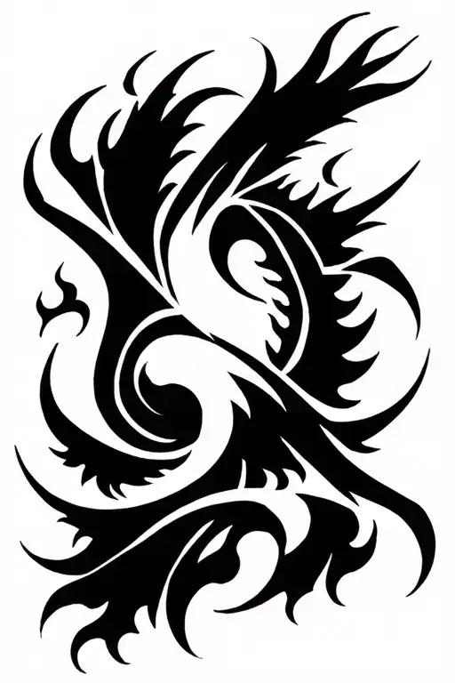 Crane Eternity Fierce Loyal Passion Knowledge Fire