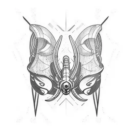 Alien Wings Cyberpunk