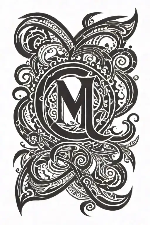 Create An Image With The Initials M R E To Represent Dad