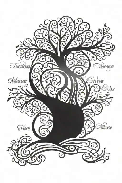 Family Tree Names Tyler And Mia