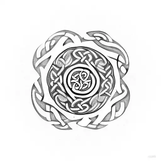 Combine The Maori Koru And Celtic Knot
