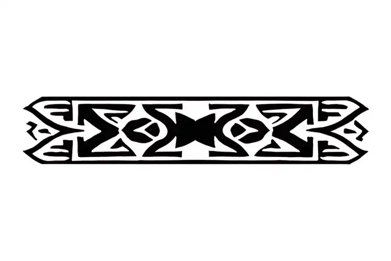 Symbol Around Wrist Band