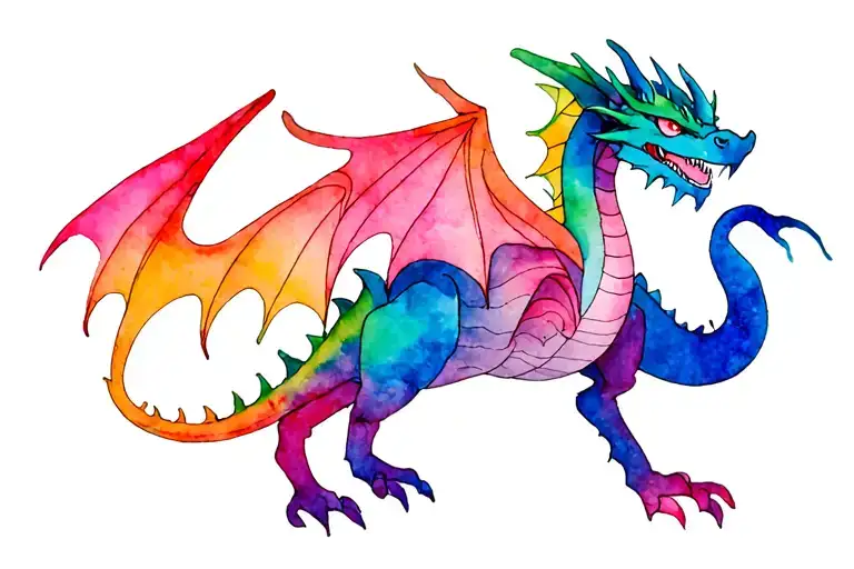 Whimsicle Dragon No Green