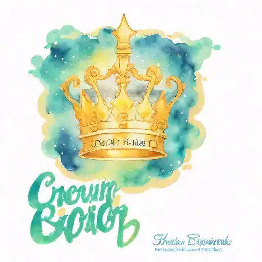 Crown With Script That Reads Every Scar Will Build My Throne