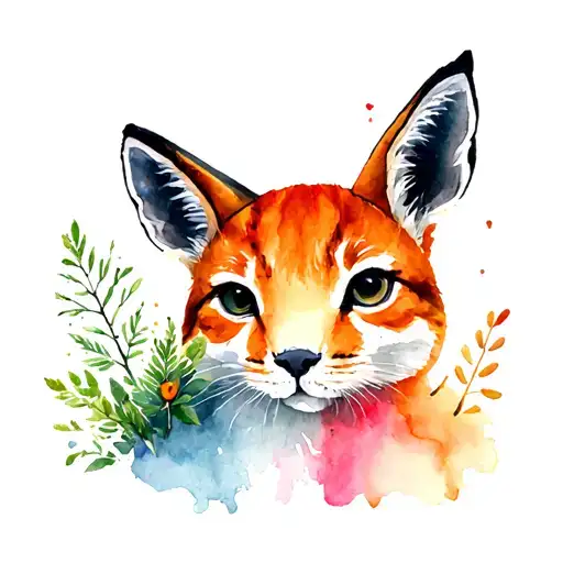 Woodland Nature Animals Peeking