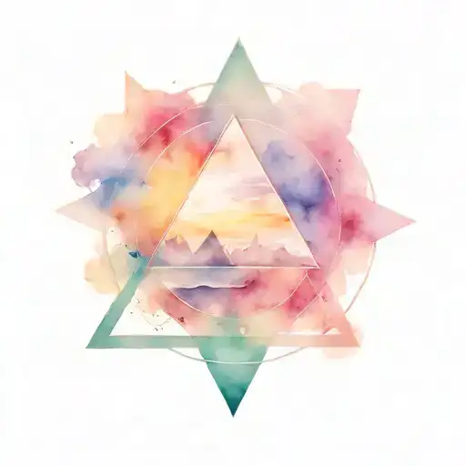 Triangle Inside A Circle