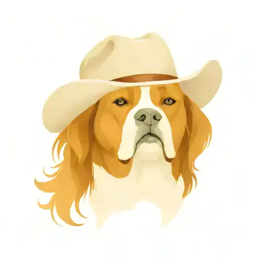 American Bulldog Cowboy Hat