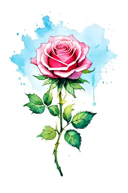 Rose Starting From The Wrist