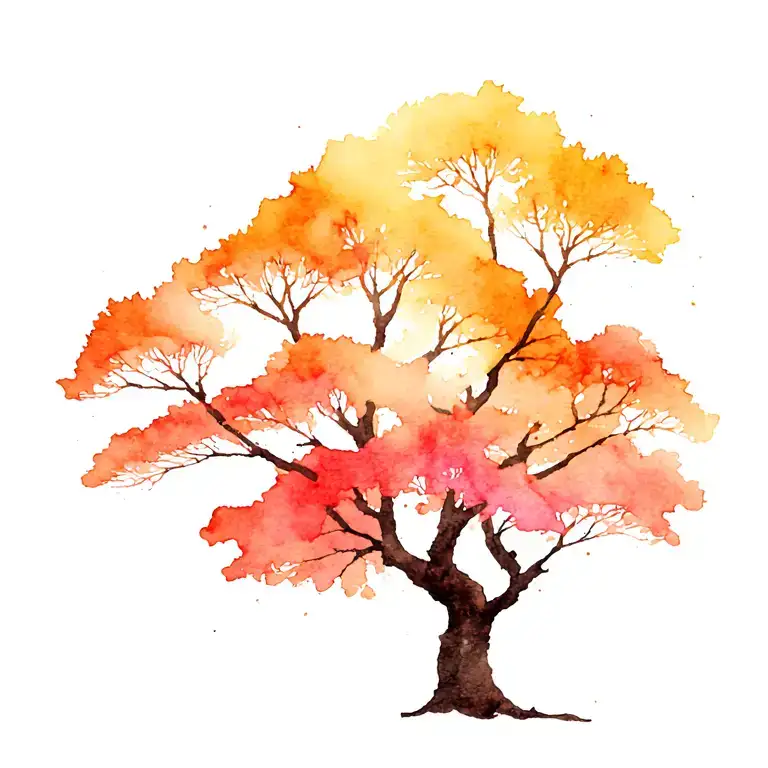 A Tree With 3 Branches