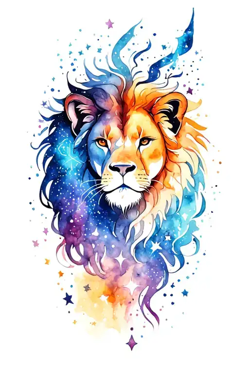 Leo And Sagittarius Galaxy Filled