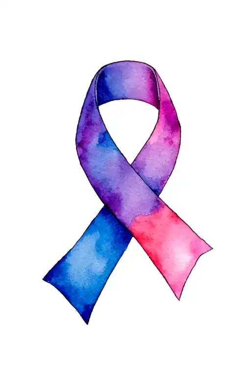 2 Cancer Ribbon