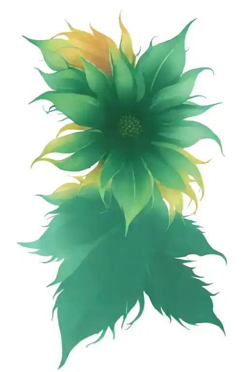 Sunflower In The Forearms