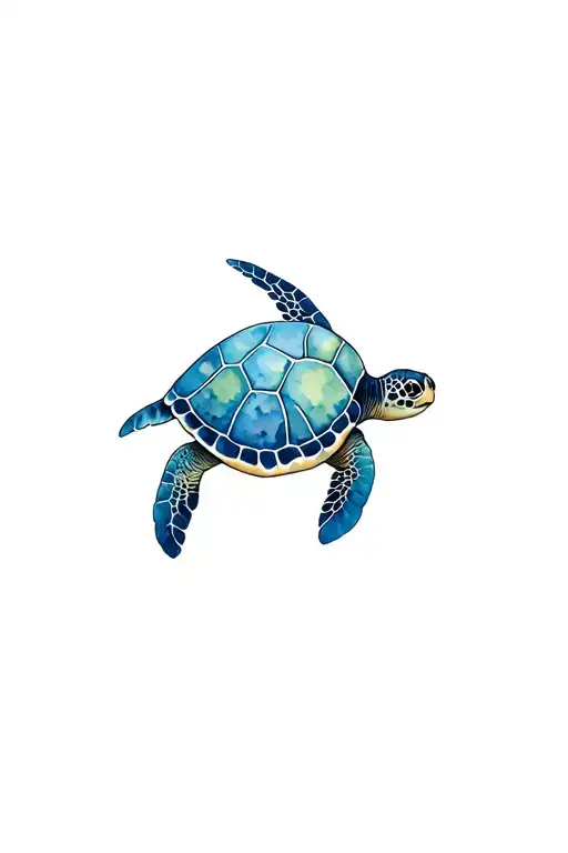 3 Sea Turtle With The Name