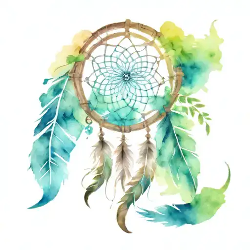 Dream Catcher With A Tree Of Life