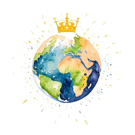 Little Prince Story Superimposed Earth