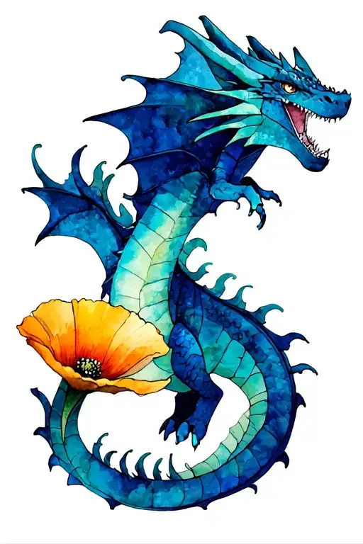 How To Train Your Dragon With A Golden Poppy Tail