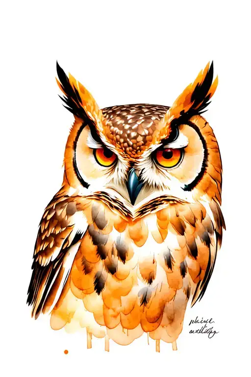 Great Horned Owl Perhced