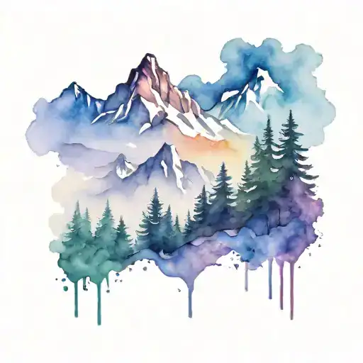 Half Forest And Half Mountains