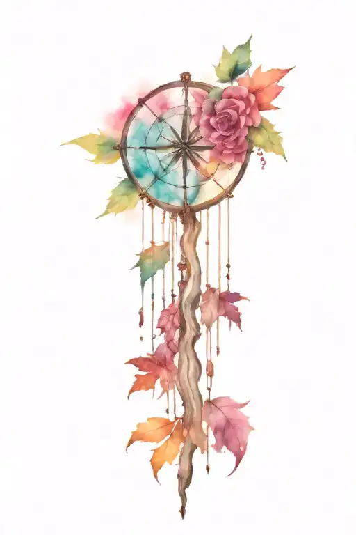 Dreamcatcher Tree Of Life Compass