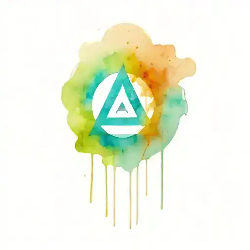 Alcoholics Anonymous Symbol Surrounded