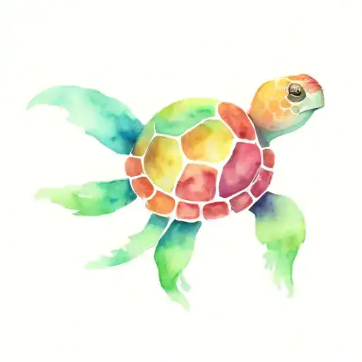 Cute Jade Turtle