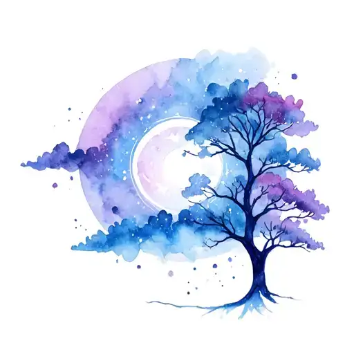 Celestial And Tree