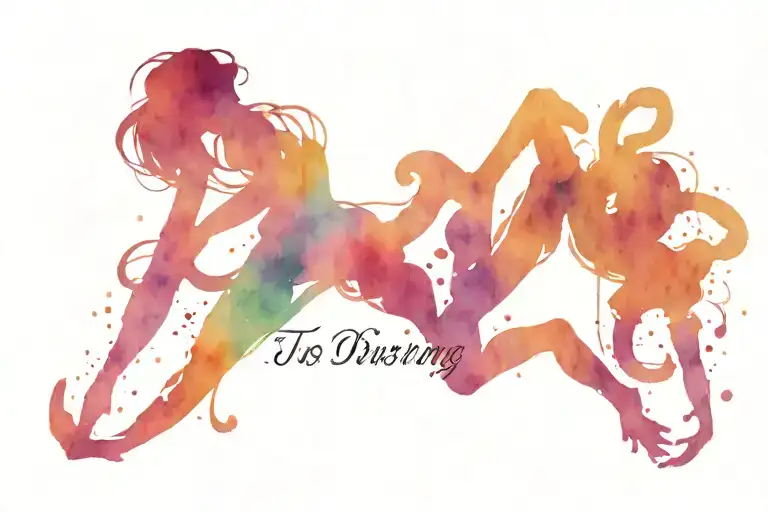 Word 'Too Busy Dancing'