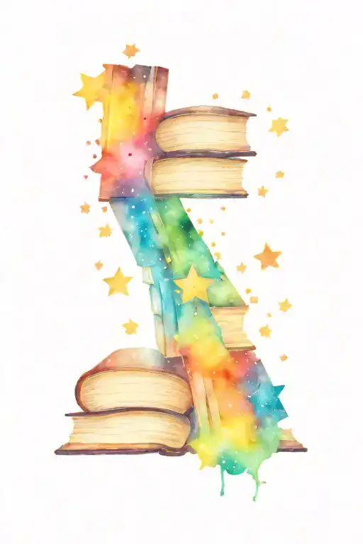 Books Galaxy Filled With Stars